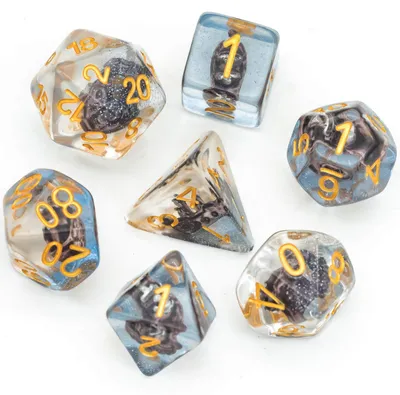 Immagine prodotto di Set di dadi poliedrici per giochi di ruolo (D&D)