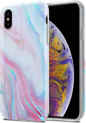 Produktbild von Cadorabo Schutzhülle für Apple iPhone XS MAX Hülle in Weiß TPU Handyhülle Etui Case Cover