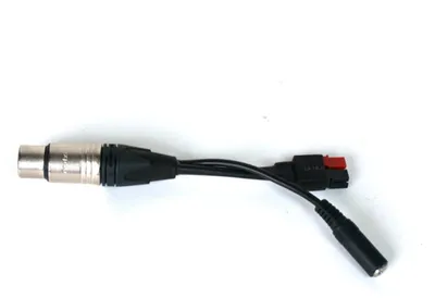 Produktbild von windmeile | Grin XLR zu Anderson PowerPole PP30 Stecker, 6cm, TRS Comm Port, Fahrrad, E-Bike, Elektro Pedelec
