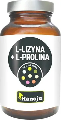 Produktbild von L-Lysin + L-Prolin 480 Mg Hanoju 90 Kapseln