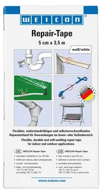 Reparaturband 3,5 m x 5 cm, weiß, für Rohrreparaturen