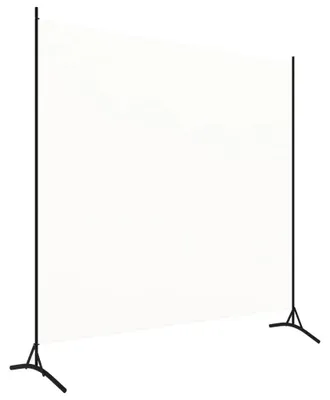 Produktbild von Raumteiler aus Stoff - Paravent Trennwand - 175 x 180 cm - Sichtschutz für Wohnzimmer Schlafzimmer Büro - Armeegrün