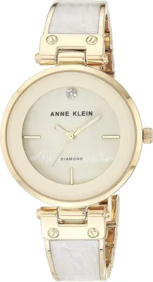 Produktbild von Damen Armreif-Uhr mit echtem Diamant-Zifferblatt, Keramikgehäuse,Kristallakzenten, klassisches Design,eleganter Abendlook,hochwertiges Damenaccessoire