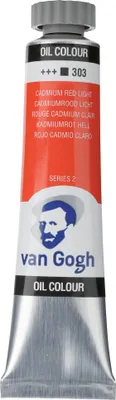Produktbild von Van Gogh Ölfarbe Tube 20 ml Kadmiumrot Hell 303