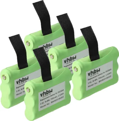 Produktbild von vhbw 5x Akku kompatibel mit Motorola SX600, SX800, SX800R, SX500R, FV300, FV500, FV700, SX900, FV700R Funkgerät, Walkie Talkie (700 mAh, 3,6 V, NiMH)