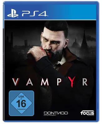 Produktbild von PLAION Vampyr, PlayStation 4, M (Reif)