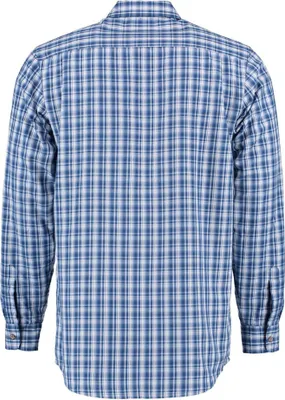 Rückansicht Herren Traditionelles Jagdhemd Langarm Premium Polyesterhemd Bequem Hochwertig Klassischer Stil Traditionelles Hemd für Outdoor-Einsätze Robustes Jagdhemd für Herren Heute kaufen
