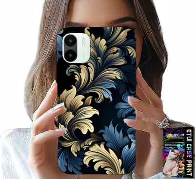 Obrázek produktu pro Pouzdro pro Xiaomi Redmi A1 - Elegantní zlaté pouzdro s módními vzory