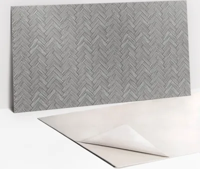 Obrázek produktu pro Ochranný Panel PVC - Samolepicí Vinylové Dlaždice na Stěnu - 100 x 50 - Černé a bílé panely