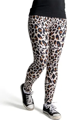 Produktbild von cosey - Leo Line Leggings - Animalprint (Einheitsgröße) - Design D03