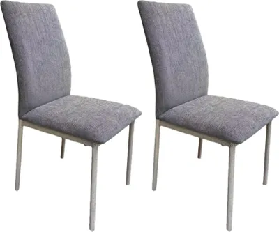 Image de Lot de 2 Chaises - HOME DECO FACTORY - Emilia - Confortables - Marron