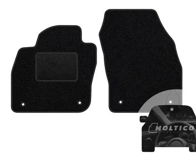 Immagine prodotto di Tappetini in velluto per auto, compatibili con: Volkswagen e-Golf dal 2014 al 2019 (elettrica)