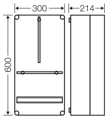 Image de Boîtier de compteur Hensel Mi 2410 2000082