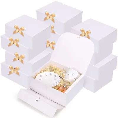 Immagine prodotto di Scatola regalo con coperchio, 25 x 20 x 10 cm (confezione da 12)