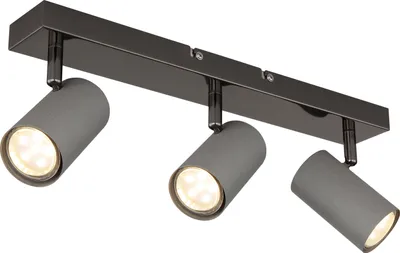 Immagine prodotto di Plafoniera, grigio, faretti mobili L 41 cm