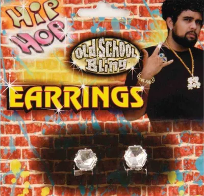 Produktbild von Hip Hop Gangster Diamant Ohrstecker