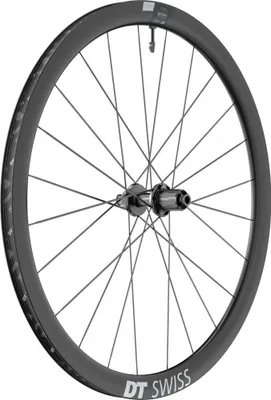Produktbild von DT Swiss Laufrad ARC 1400 Dicut Disc 622 x 38 mm Schwarz - leichtes Aero-Carb...