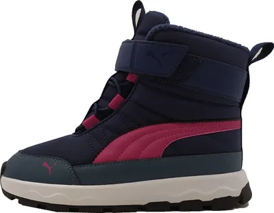 Produktbild von Puma Evolve Boot AC+PS Unisex Kinder Sneaker gefüttert blau 392645 06 , Schuhgröße:35 EU