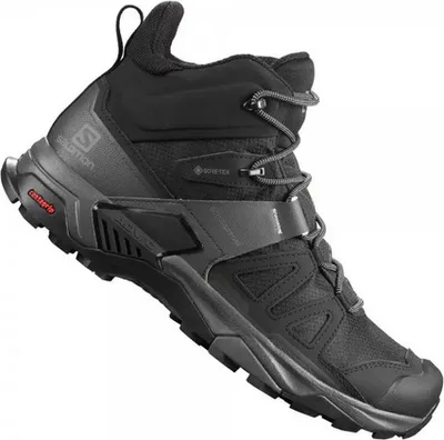 Produktbild von SALOMON SHOES X ULTRA 4 MID GTX Black/ Black/Magnet/Pearl Blue 45.5