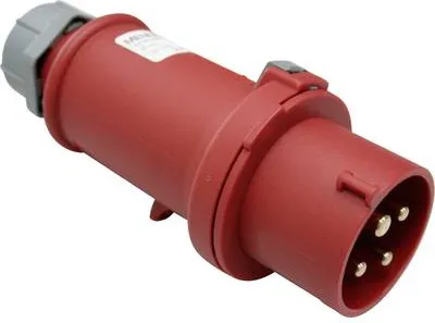 Produktbild von as Schwabe 60572 60572 CEE Stecker 32 A 4polig 400 V (60572)