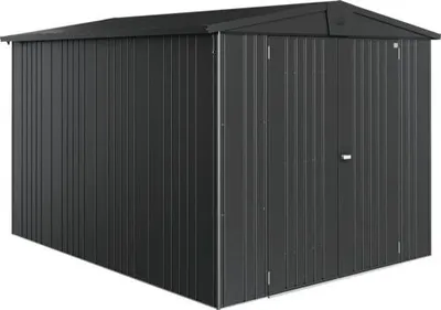Obrázok produktu pre Plechový záhradný domček Biohort Europa 6 veľ. 224x296 cm tmavosivý metalický