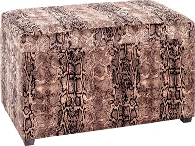 Produktbild von HAKU Sitztruhe Motiv - MDF, Textilgewebe, B/H/T: 65x42x40 cm