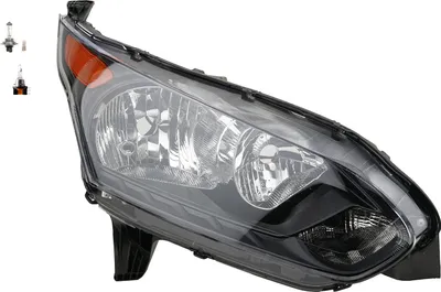 Produktbild von Scheinwerfer passend für Ford Transit Connect 13 15-18 RE + Leuchtmittel 1949633 FT1113W029DB Johns