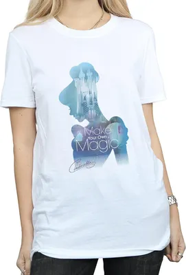 Produktbild von Disney Princess - T-Shirt für Damen BI42580 (XXL) (Weiß)