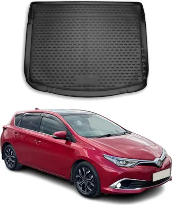 Image de Tapis de coffre pour Toyota Auris 2012-2025 Caoutchouc TPE noir