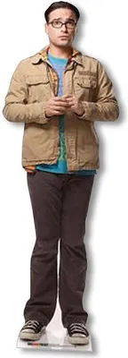 Produktbild von Figurine en carton Dr. Leonard Hofstadter Größe 170 cm