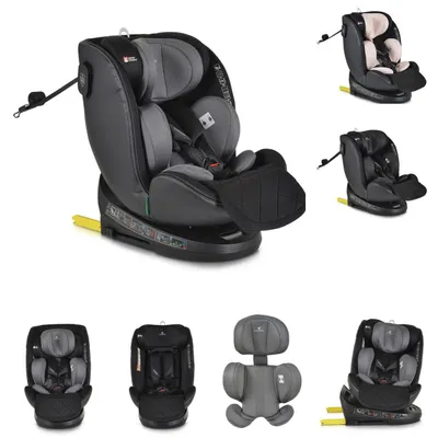 Obrázek produktu pro Dětská autosedačka Cangaroo i-Size Castor (40-150 cm) skupina 0/1/2/3 Isofix, ochrana hlavy šedá