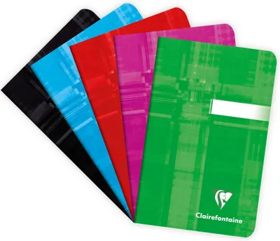 Obrázok produktu pre Písací zošit 9x14cm 90g/m2 linajkovaný 48 listov rôznorodé obálky Balenie 10 ks