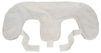 Produktbild von Bellochi Ersatzbezug für Zwillingsstillkissen - 100x57 cm - Premium Baumwolle Antiallergisch & Atmungsaktiv - Bezug mit verdecktem Reißverschluss für Zwillinge - Maschinenwaschbar