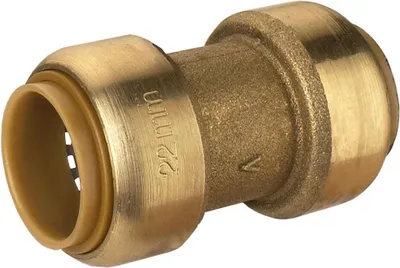 Produktbild von Cornat Steckfitting Muffe aus Ametall-Legierung für Rohrverbindungen Ø 15 mm