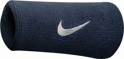 Produktbild von Nike Swoosh Doublewide Schweißbänder Rosa Obsidian-Weiß Blau