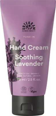Produktbild von Urtekram Tune In Soothing Lavender, Creme, Frauen, Universal, Wirkt beruhigend, Feuchtigkeitsspendend, Nährend, 75 ml, Tube