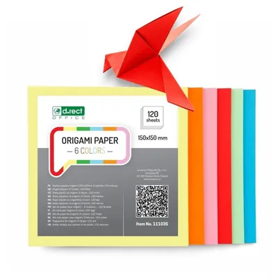 Immagine prodotto di Origami Block 150X150Mm 6 Colori 120 Foglietti