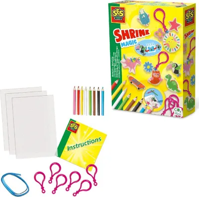 Obrázok produktu pre SES Creative Shrink film - Keychains, Detská remeselná súprava, 5 rok / roky