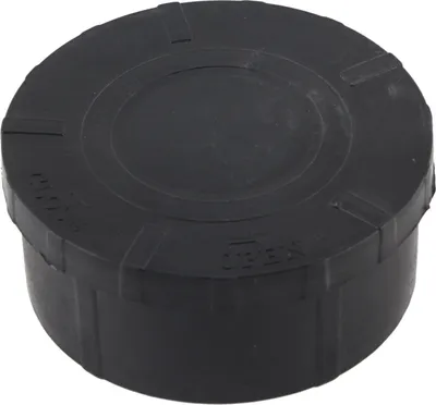 Imagen del producto de Silenciador de compresor de aire, carcasa de plástico, forma redonda. Diámetro de entrada del filtro: 25 mm. Diámetro de conexión: 3/4". Diámetro total: 80 mm