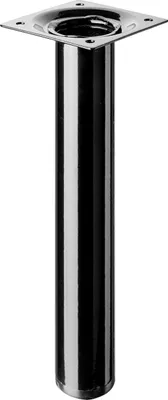 Produktbild von Hettich Tischbein 3,0 x 20 cm Stahl schwarz -1 Stück