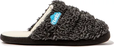 Produktbild von NUVOLA. Hausschuhe Herren Damen rutschfester Sohle warm gepolstert bequem darknegro 34/35 EU - UNZOC