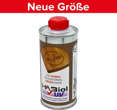 Produktbild von HABiol UV Holzpflegeöl für innen und außen : 0,25 Liter