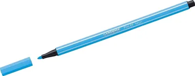 Produktbild von Premium-Filzstift - STABILO Pen 68 - 10er Pack - neonblau