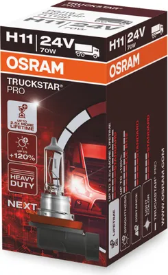 Obrázek produktu pro OSRAM TRUCKSTAR PRO H11 PGJ19-2 24 V/70 W (balení po 1 ks)