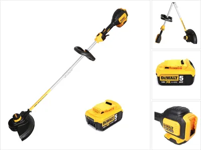 Produktbild von Dewalt DCM 561 PBS Akku Rasentrimmer 18V Brushless + 1x Akku 5,0Ah - ohne Ladegerät