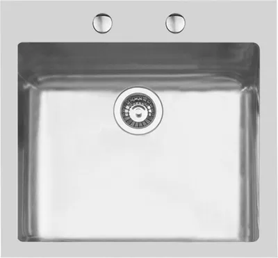 Produktbild von Foster KE Filotop 2265 050 Bündiges Waschbecken Rechteckig Edelstahl