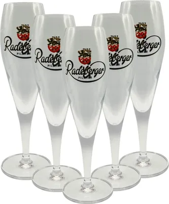 Produktbild von Radeberger Pilsner Biergläser 6er-Set – 6 x 0,3l geeicht – Seit 1872