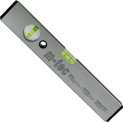 Produktbild von Alu-Wasserwaage  1500 mm   'm-tec'  silber-eloxiert