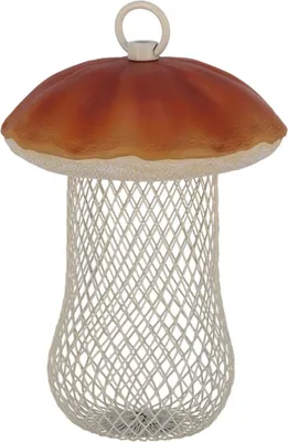 Produktbild von Esschert Design Futterstelle Steinpilz Braun-Beige - Eisen
