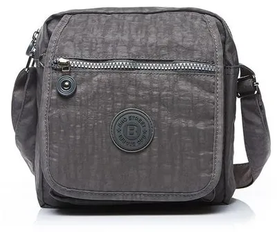 Image de Sac de sport gris, sac d'entraînement compact avec bandoulière, idéal pour le fitness, les voyages, les loisirs et le quotidien, Kristy